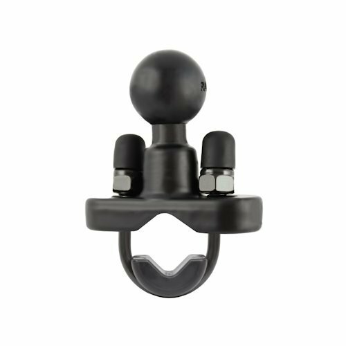 RAM Mounts Rail Verzinkt met rubber ball