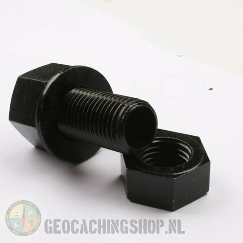 Mega bout cache container - zwart