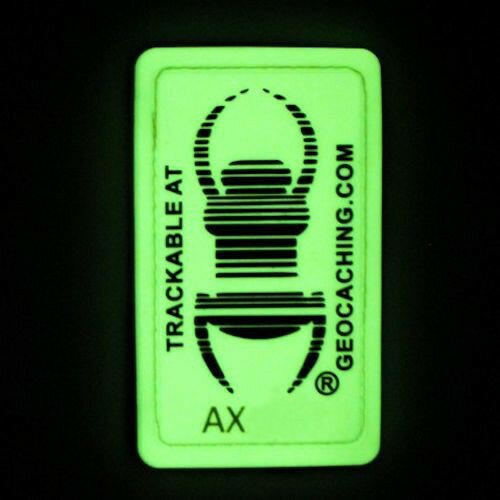 Travel bug Glow In The Dark Badge