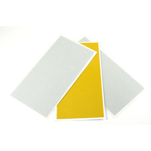 Reflector Foil 3 stuks (100x50mm) 2xzilver en 1xgeel
