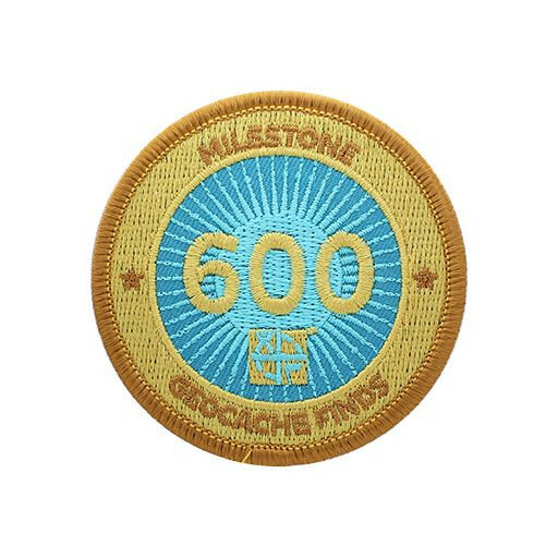 Milestone Badge - 600 Finds