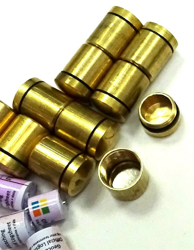Set 10 x nano container messing + 10x nano logrol