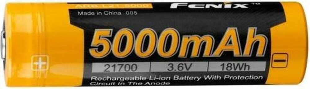 Fenix  21700 accu - 5000 mAh USB