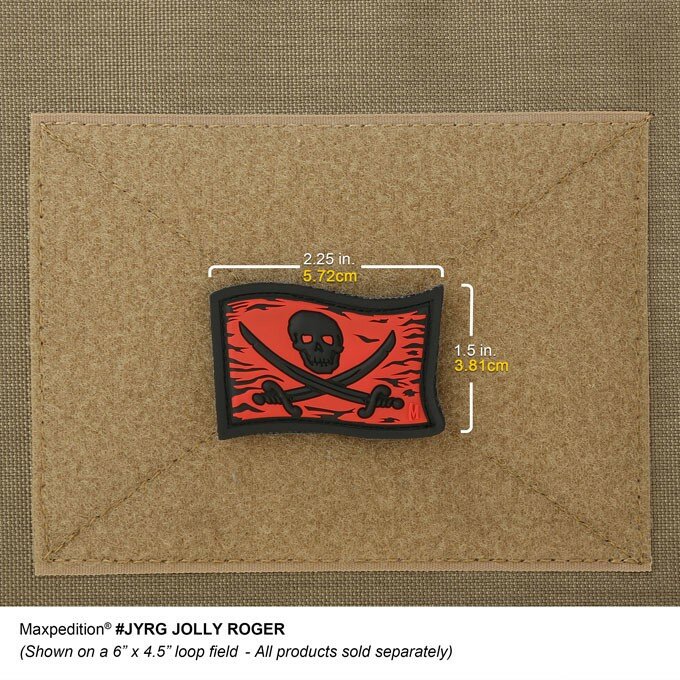 Maxpedition - Badge  Jolly Roger - Glow