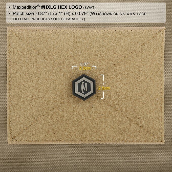 Maxpedition - Badge Hex Logo - swat