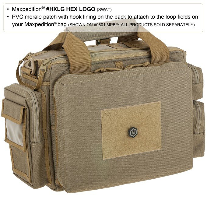 Maxpedition - Badge Hex Logo - arid