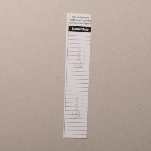 Logsheet watervast 2,1 x 11 cm, 1 vel