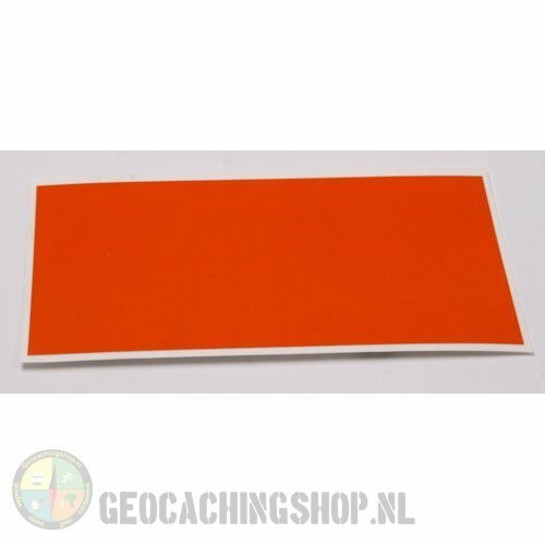 Reflector Foil 100 mm x 50 mm Oranje