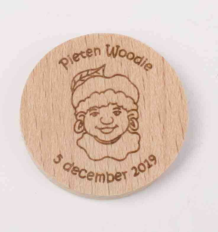 Pieten  Wooden coin
