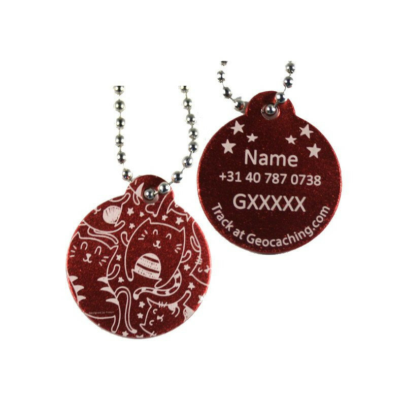 Log my Cat Tag (gepersonaliseerd)