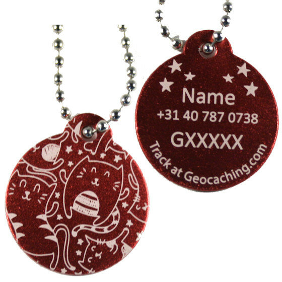 Log my Cat Tag (gepersonaliseerd)