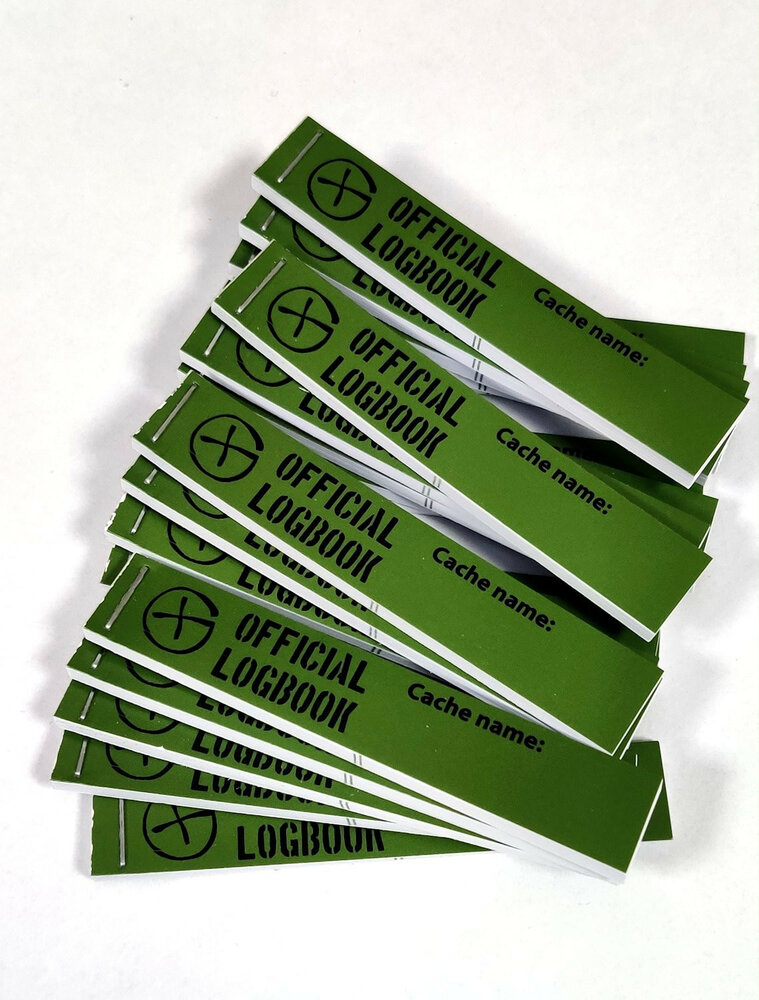 20 x Logboek voor PETling 17x90mm 100 logs