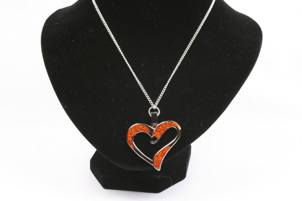 Eternal Love Geocoin 2015 - Black Nickel - Oranje