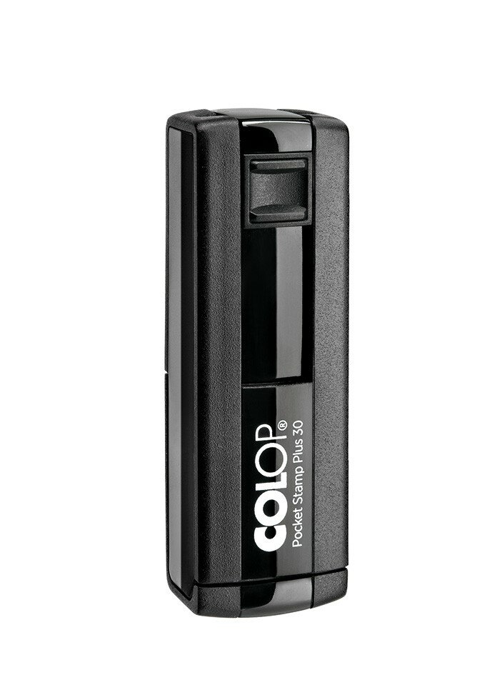 Log stempel - Pocket 30 - 18x47 - Eigen tekst/logo