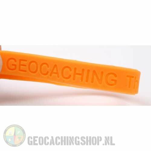 Armband - Geocaching, this is our world - oranje