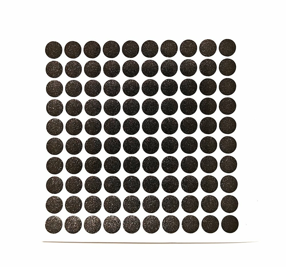 Reflektor Folie 100 St&uuml;ck Kreise gold-brown