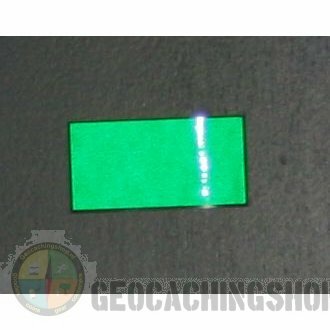 Reflector folie - 100 x rondje - zwart