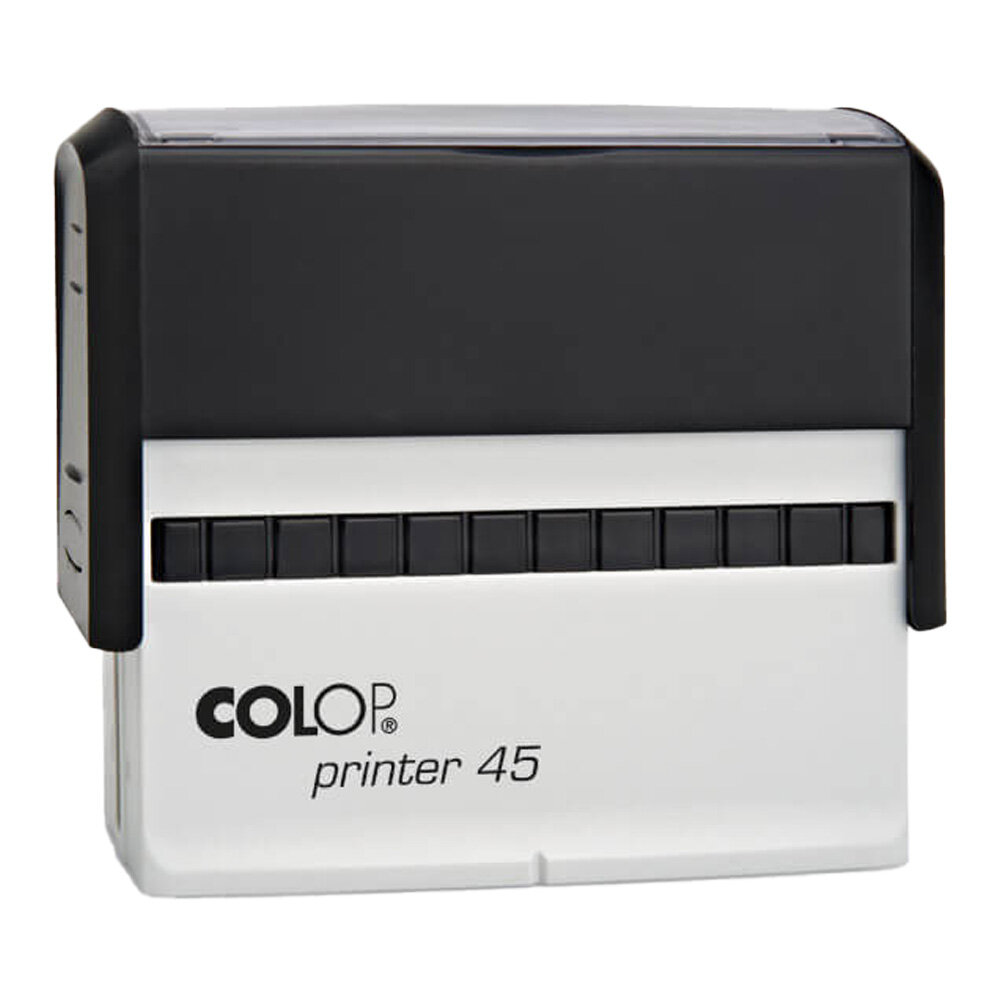 Log stempel - Printer - 82 x 25mm - Eigen tekst/logo
