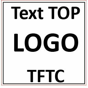 Log stempel - Printer - 30x30 mm - Eigen tekst/logo