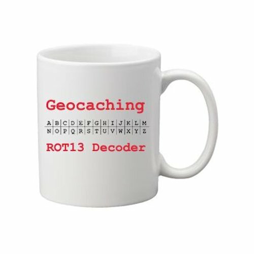 Koffie + thee mok: ROT 13 decoder