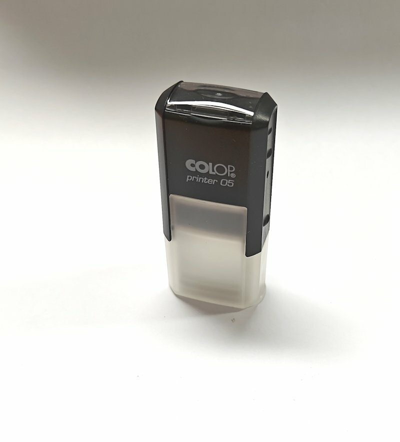 Log stempel - Printer - 6x15 mm - Eigen tekst/logo
