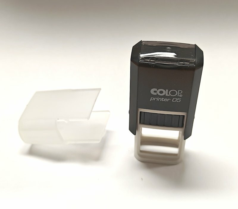 Log stempel - Printer - 6x15 mm - Eigen tekst/logo