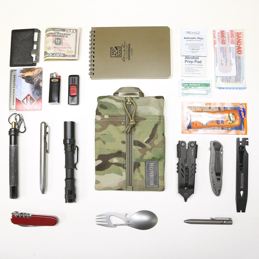 Platy Pocket Organizer 5&quot; x 7&quot; camo
