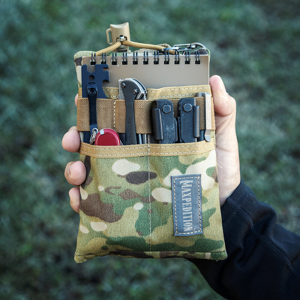 Platy Pocket Organizer 5&quot; x 7&quot; camo