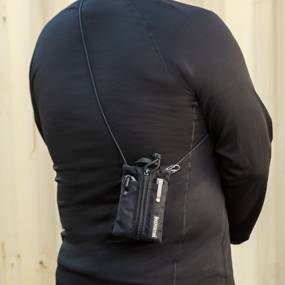 Platy Pocket Organizer 4&quot; x 6&quot; zwart