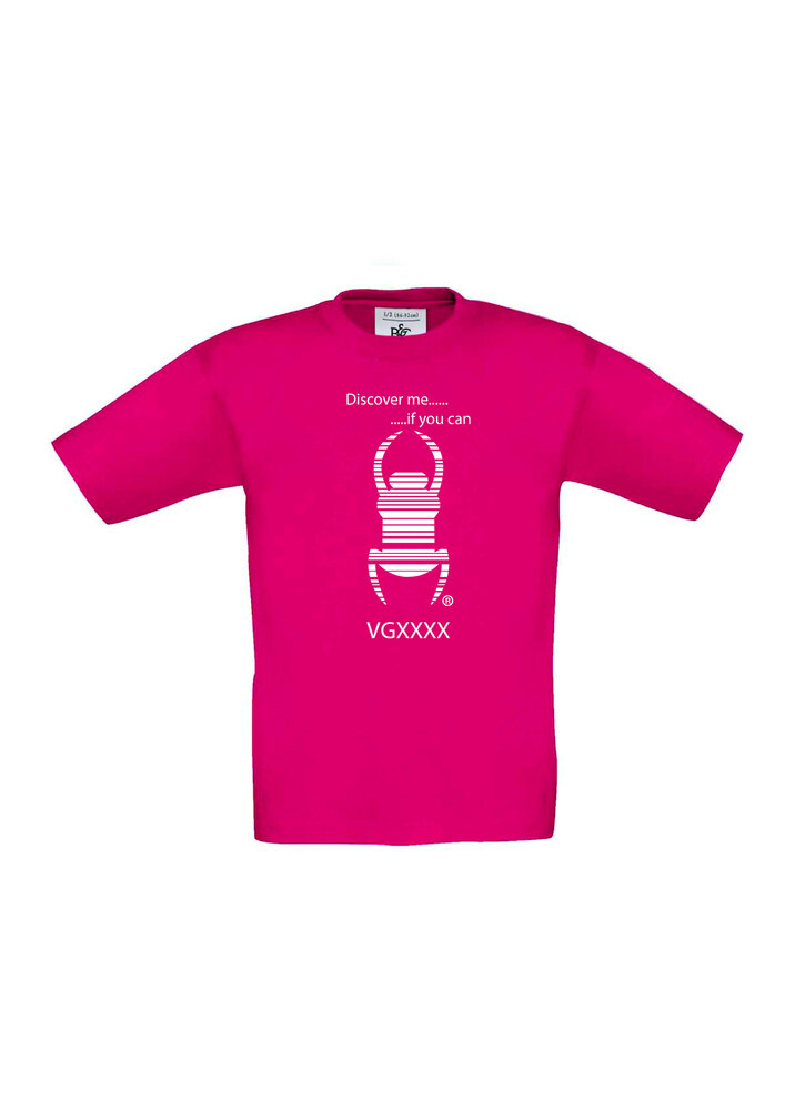 Kinder Travel Shirt - leverbaar in 10 verschillende kleuren