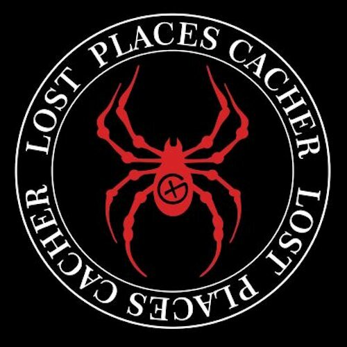 Hoody &quot;Lost Places&quot; - spin rood