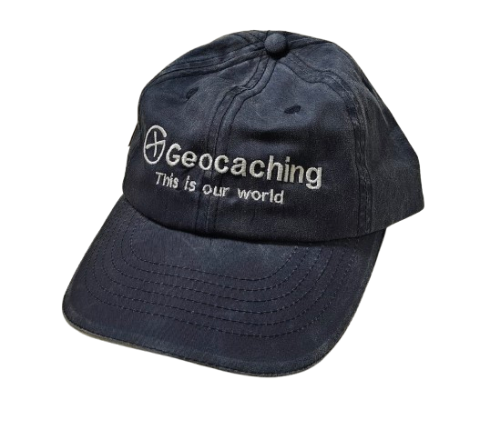 Hat, Geocaching this is our world, denim