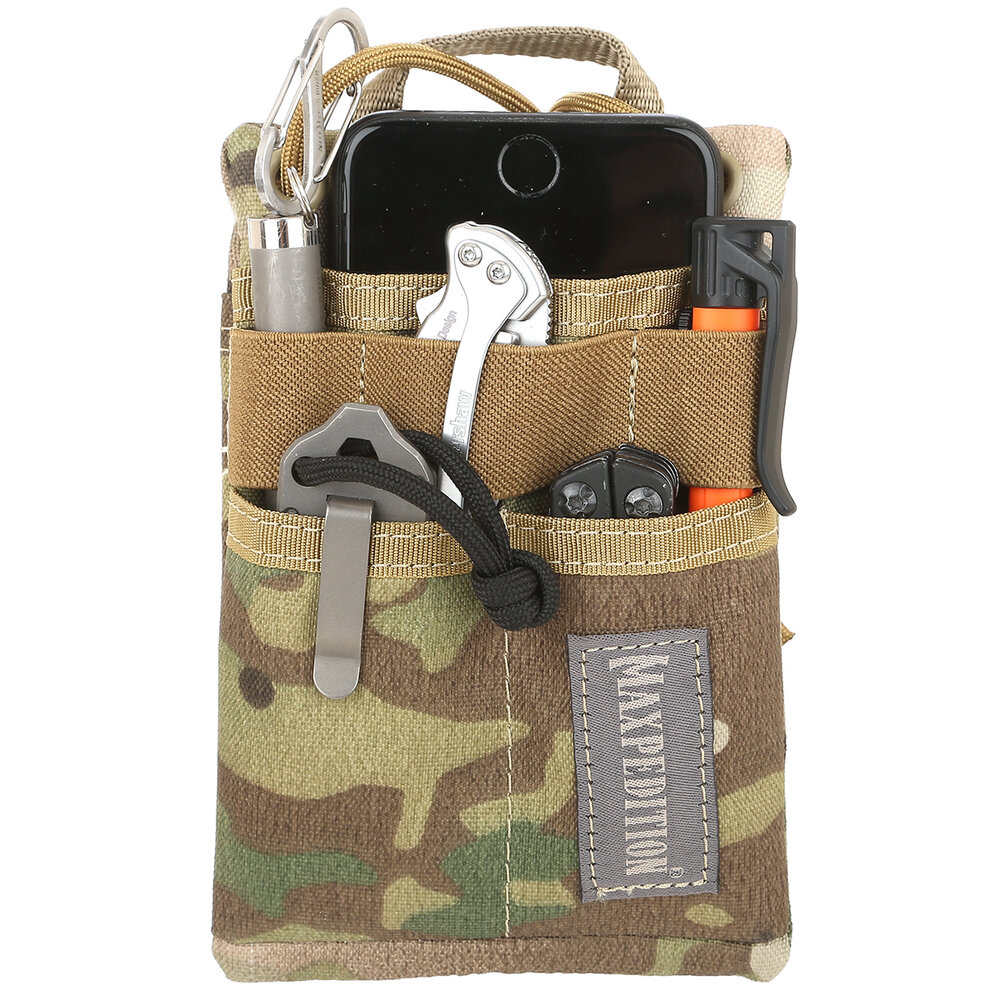 Platy Pocket Organizer 4" x 6" Camo