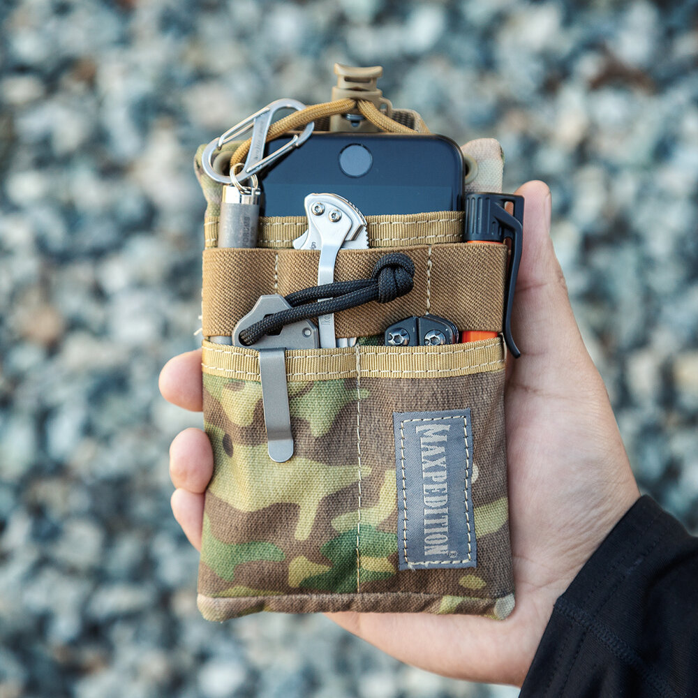 Platy Pocket Organizer 4" x 6" Camo