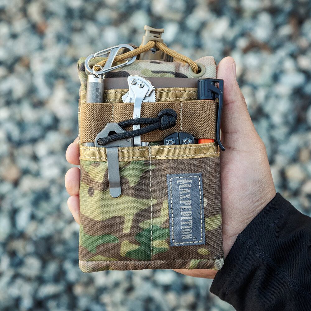 Platy Pocket Organizer 4" x 6" Camo