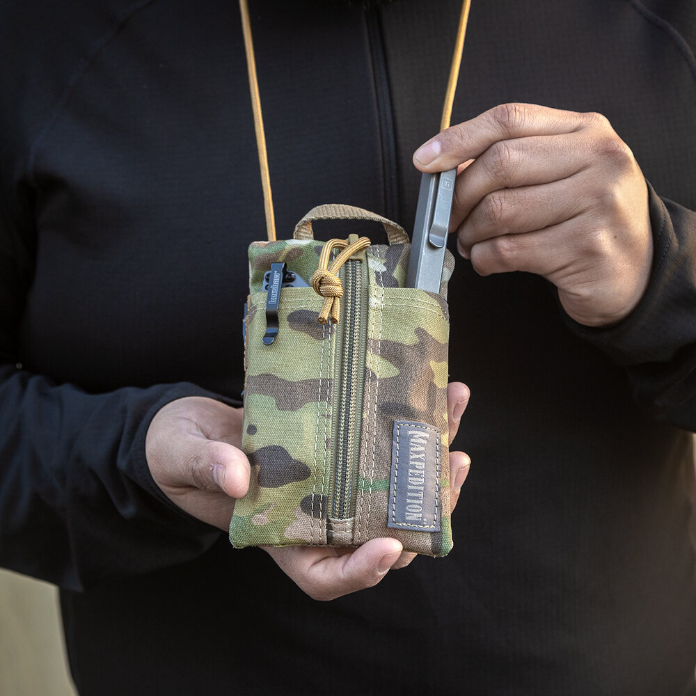 Platy Pocket Organizer 4" x 6" Camo