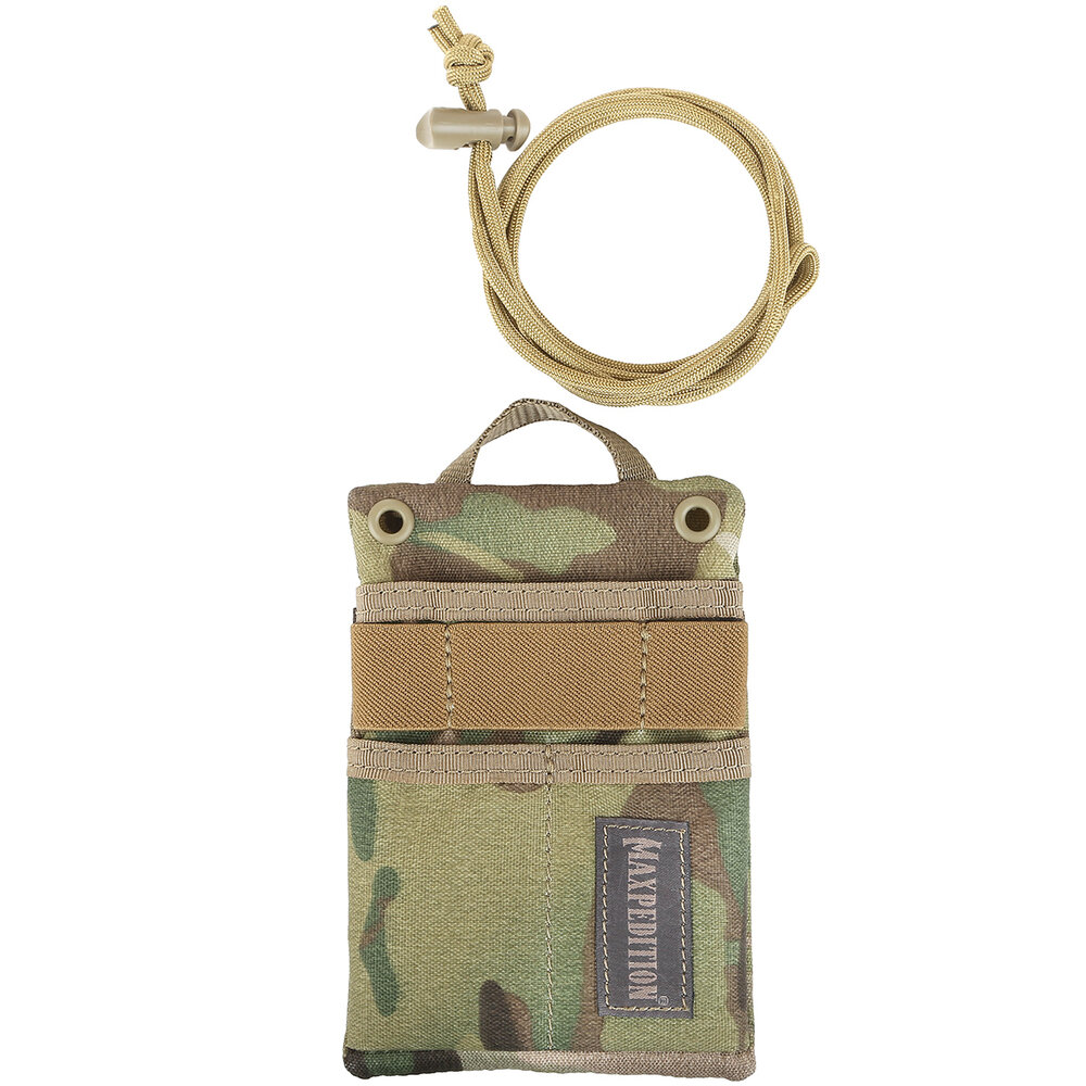 Platy Pocket Organizer 4" x 6" Camo
