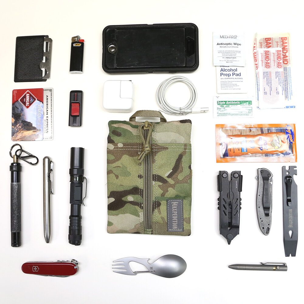 Platy Pocket Organizer 5" x 7" camo