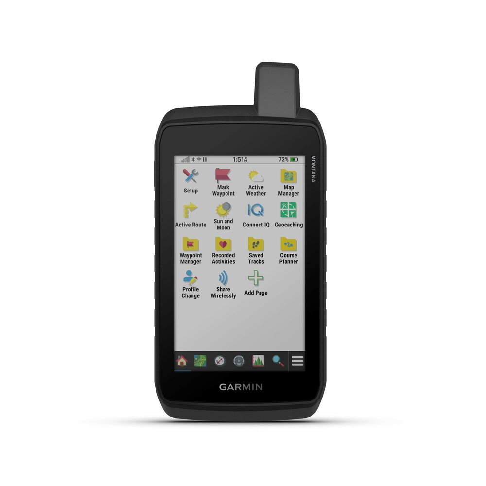 Garmin Montana 710 Robuuste GPS-handheld met touchscreen
