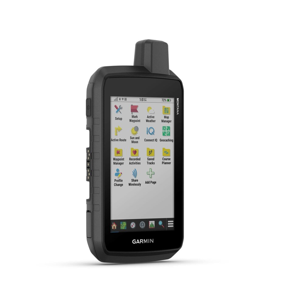 Garmin Montana 710 Robuuste GPS-handheld met touchscreen