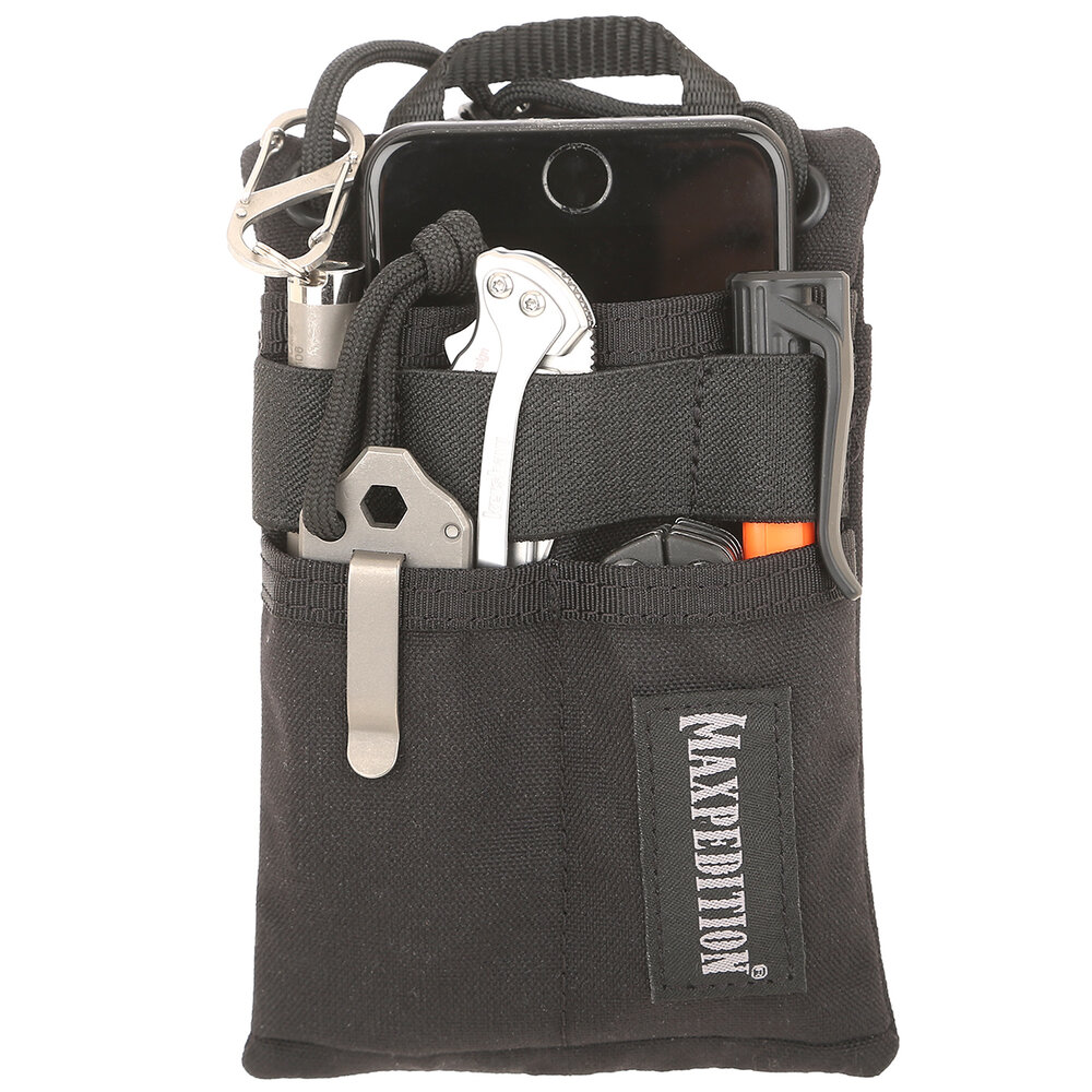 Platy Pocket Organizer 4" x 6" zwart