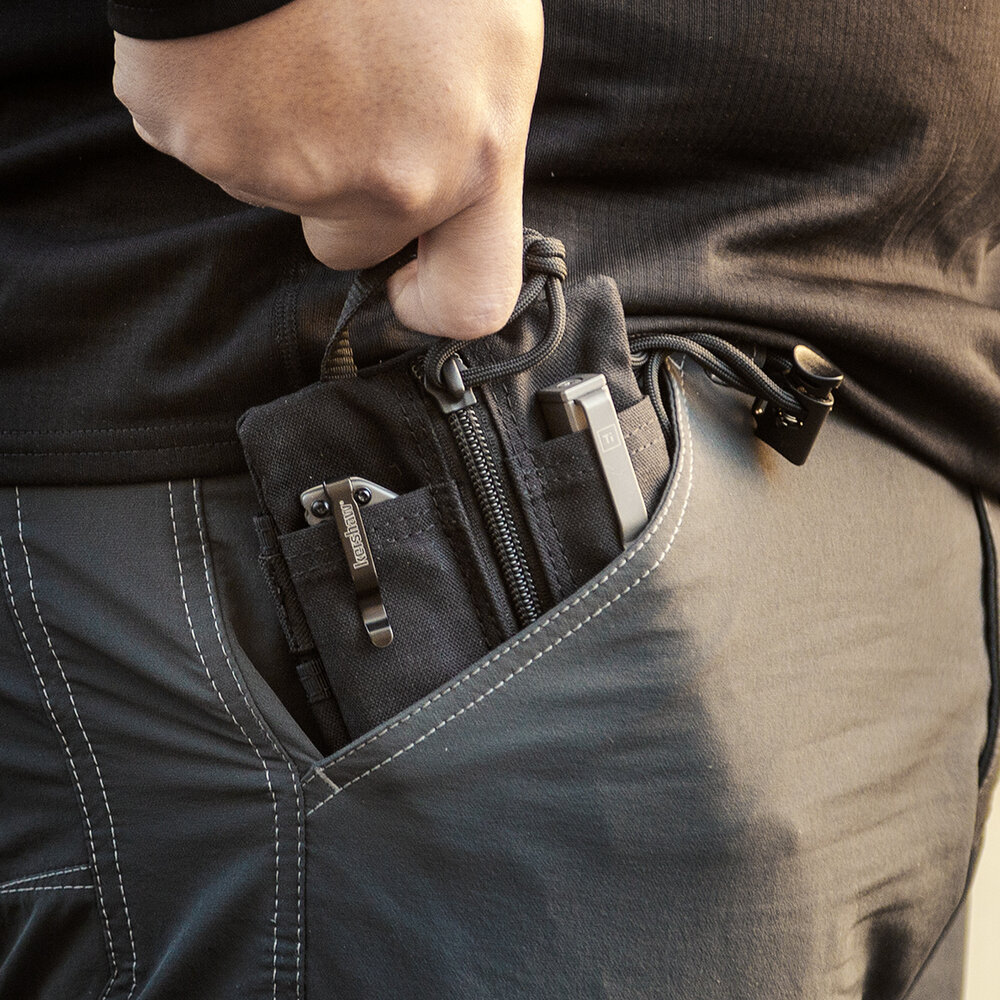 Platy Pocket Organizer 4" x 6" zwart