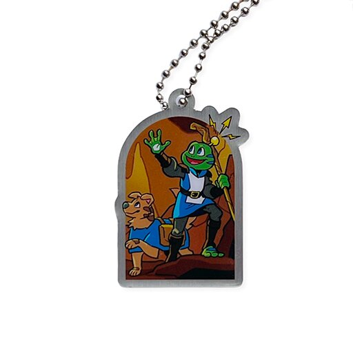 Signal's Labyrinth Travel Tag - The cave