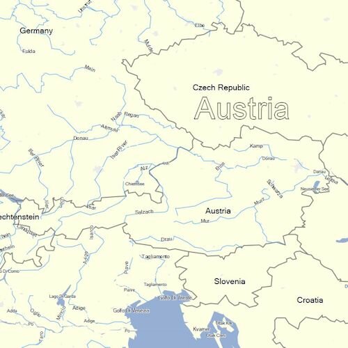 Openstreetmap - Oostenrijk - Micro SD