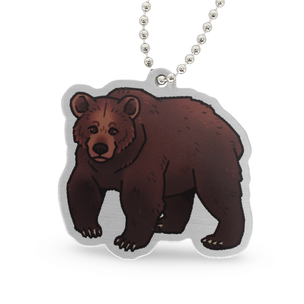 Woodland Creatures Travel Tag - Bear van Groundspeak