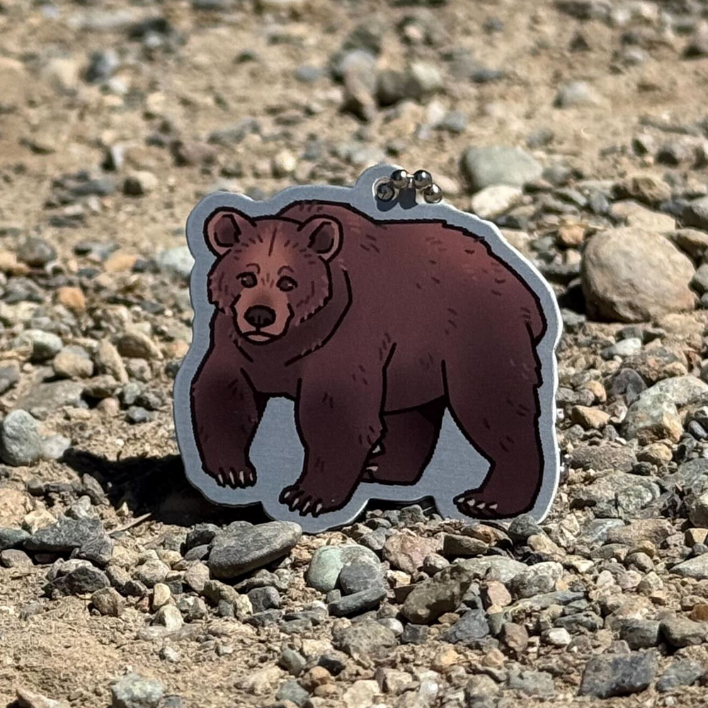 Woodland Creatures Travel Tag - Bear afbeelding 1