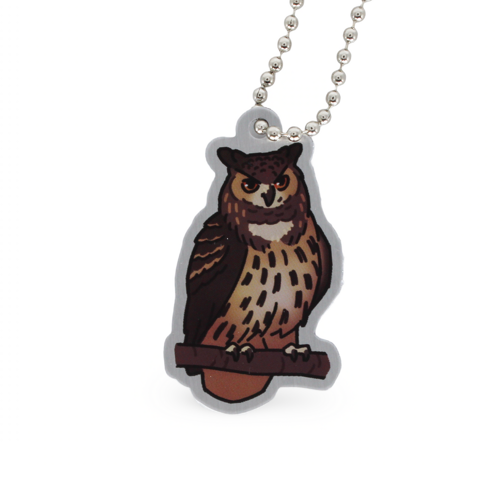 Woodland Creatures Travel Tag - Owl van Groundspeak