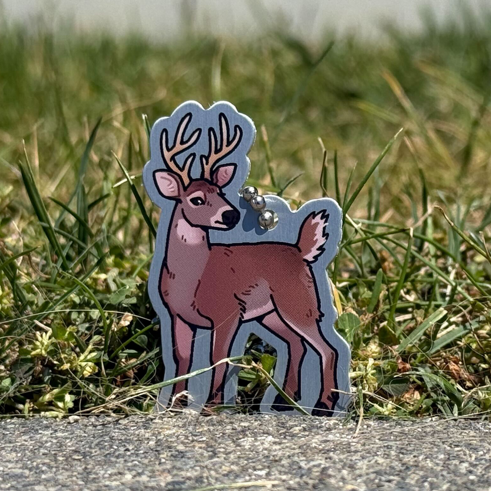 Woodland Creatures Travel Tag - Deer afbeelding 1