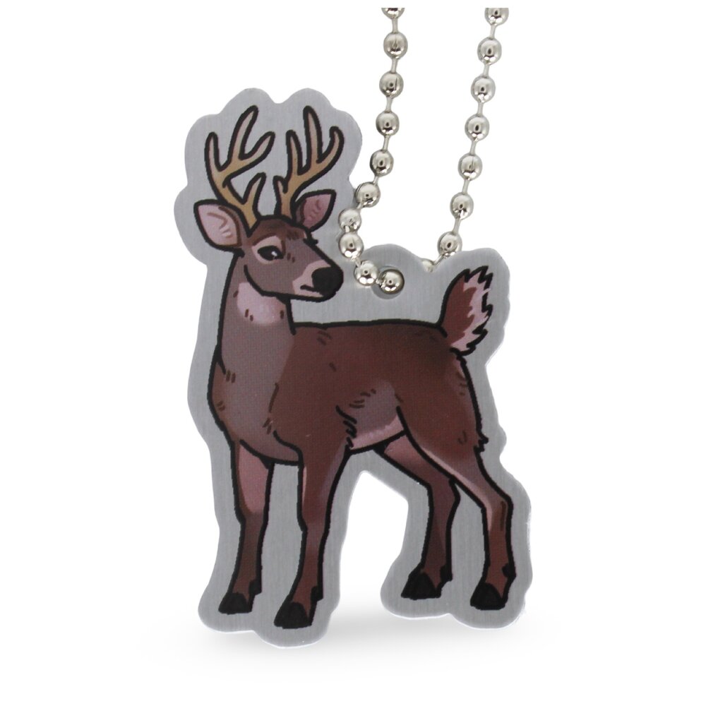 Woodland Creatures Travel Tag - Deer detail-variant