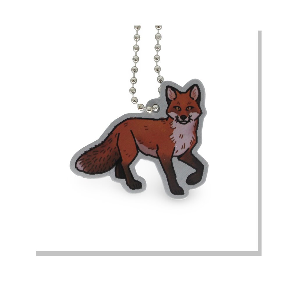 Woodland Creatures Travel Tag - Fox studio-variant